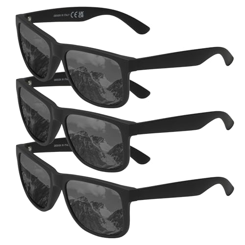 SPEEDHYUN modische polarisierte Sonnenbrille, Sportbrille für Männer und Frauen, 3-teiliges Set, leicht zu kontrollieren alle Arten von Outdoor-Sportarten SPEEDHYUN modische polarisierte Sonnenbrille, Sportbrille für Männer und Frauen, 3-teiliges Set, leicht zu kontrollieren alle Arten von Outdoor-Sportarten von SPEEDHYUN