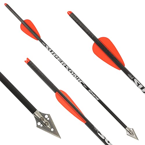 SPHERE a new dimension in arrows X-Bow FMA Supersonic REV Carbon Bolzen 6er Set I 24T Carbon Jagdbolzen für Armbrust I Präzise Pfeile für Bogenjagd & Zielschießen I Hohe Durchschlagskraft SPHERE a new dimension in arrows X-Bow FMA Supersonic REV Carbon Bolzen 6er Set I 24T Carbon Jagdbolzen für Armbrust I Präzise Pfeile für Bogenjagd & Zielschießen I Hohe Durchschlagskraft von SPHERE a new dimension in arrows
