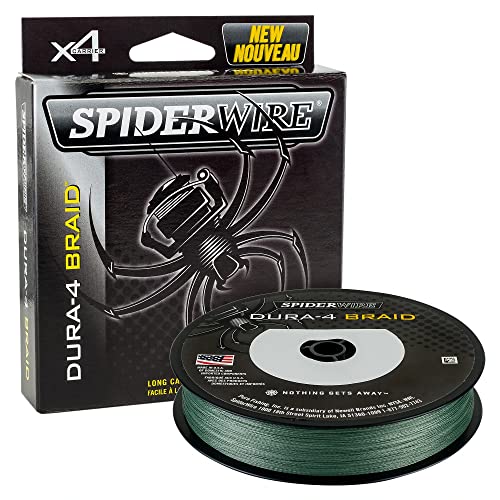 Spiderwire Filo da Pesca Dura 4 Green 0.30mm 150m Trecciato PE Dyneema Ideale per Tutte le Tecniche di Pesca Resistente al Nodo Ottimo Carico di Rottura Spiderwire Filo da Pesca Dura 4 Green 0.30mm 150m Trecciato PE Dyneema Ideale per Tutte le Tecniche di Pesca Resistente al Nodo Ottimo Carico di Rottura von Spiderwire
