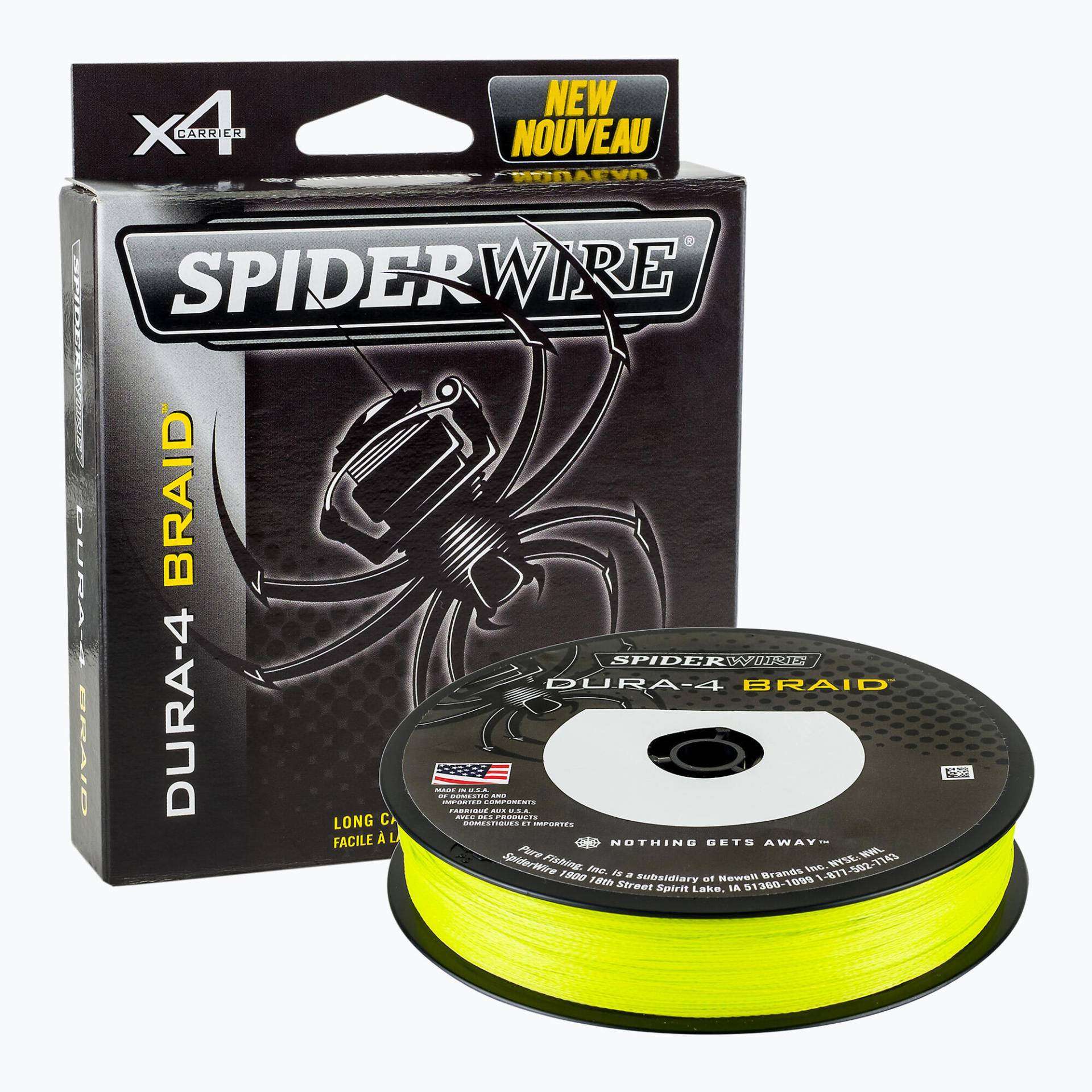 SpiderWire Dura 4 Spinngeflecht von SPIDERWIRE