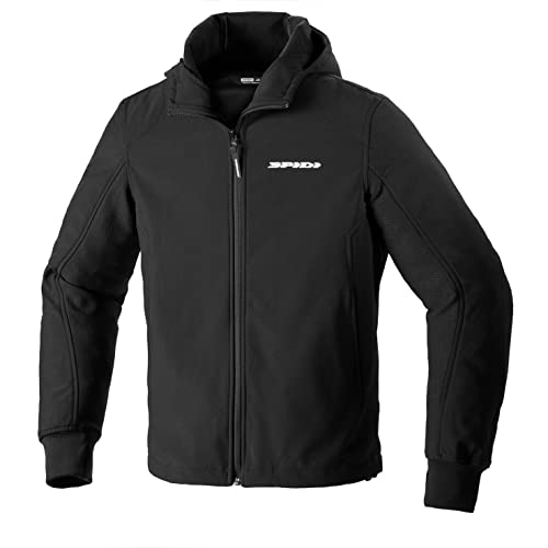 SPIDI, Hoodie Armor EVO, Herren-Motorradjacke, reflektierende Bereiche für ein Plus an Sicherheit im Dunkeln, schützt vor Wind, mit herausnehmbaren Protektoren SPIDI, Hoodie Armor EVO, Herren-Motorradjacke, reflektierende Bereiche für ein Plus an Sicherheit im Dunkeln, schützt vor Wind, mit herausnehmbaren Protektoren von SPIDI