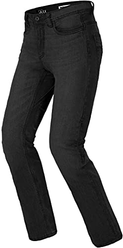 SPIDI, J Tracker Short, Farbe Schwarz, Größe 40, Motorradhose für Herren mit Protektoren, Passform Slim, praktische und elastische Motorradjeans SPIDI, J Tracker Short, Farbe Schwarz, Größe 40, Motorradhose für Herren mit Protektoren, Passform Slim, praktische und elastische Motorradjeans von SPIDI