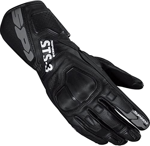 SPIDI STS-3 Damen Motorrad Handschuhe (Black,XL) von SPIDI