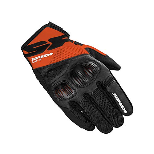 SPIDI, Flash-R Evo, Herren-Motorrad-Handschuhe, schützend & widerstandsfähig, Sommerhandschuhe, wasserdicht & rutschfest, Touchscreen-tauglich, durchschn. Gewicht 0,1 kg, Orange, Größe L SPIDI, Flash-R Evo, Herren-Motorrad-Handschuhe, schützend & widerstandsfähig, Sommerhandschuhe, wasserdicht & rutschfest, Touchscreen-tauglich, durchschn. Gewicht 0,1 kg, Orange, Größe L von SPIDI