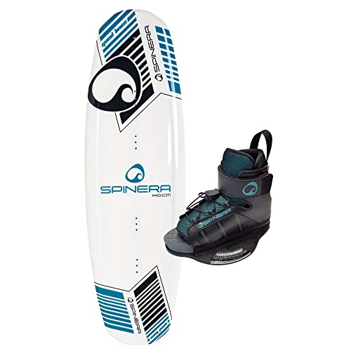 SPINERA Good Lines Wakeboard Set - Wakeboard mit 3 Stage Rocker und Einstellbarer Bindung SPINERA Good Lines Wakeboard Set - Wakeboard mit 3 Stage Rocker und Einstellbarer Bindung von SPINERA