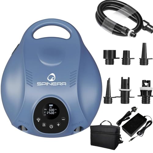 Spinera DS Pro Air Pump with Integrated Battery, 25 PSI Spinera DS Pro Air Pump with Integrated Battery, 25 PSI von SPINERA