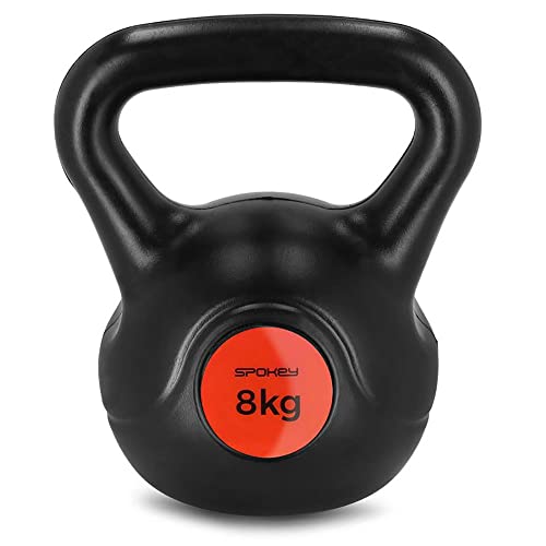 Spokey Kettlebell Fitness Gewicht aus Gusseisen, PVC-beschichtet (3 kg) von SPOKEY