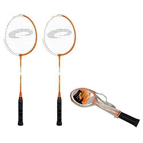 Spokey Passform one Badminton-Set Einheitsgröße Orange von SPOKEY