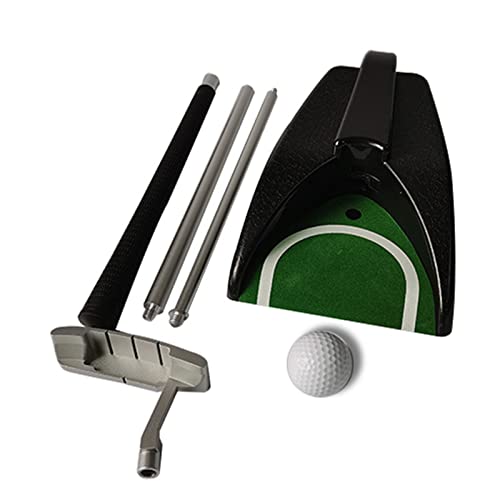 SPONGL Putter, Putter, Reise-Putting-Werkzeug, rechte Hand, Schubstange, Aluminiumlegierung, mit Tragetasche von SPONGL