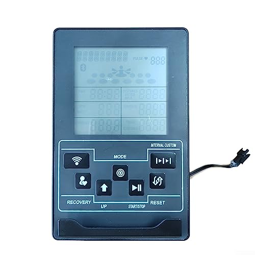 Rudergerät Zähler, LCD Wasserwiderstand Rudergerät Zähler, Universal Ersatzteil Analytischer Tester für Indoor Gym von SPORTARC