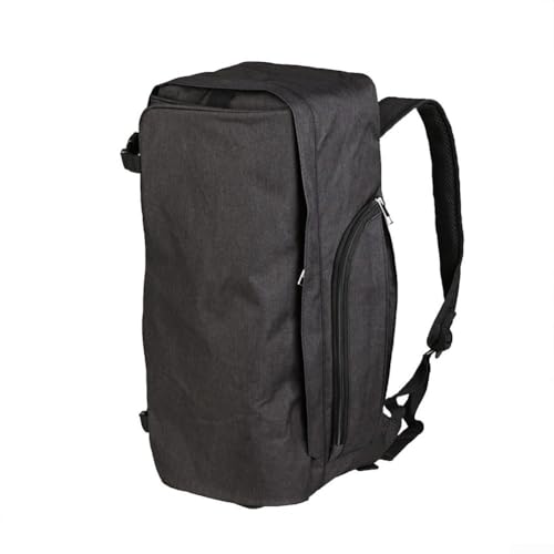 SPORTARC Yoga-Rucksack mit großer Kapazität, Wasserflaschentaschen, verstellbarer Riemen (schwarz) von SPORTARC