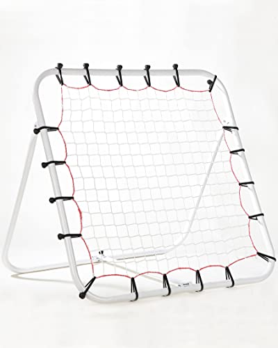 Sportikel24 Fußball Rebounder – Tragbar – Kickback Rückprallwand – 100 x 100 cm – für Trainingsübungen – Schuss- & Techniktraining Sportikel24 Fußball Rebounder – Tragbar – Kickback Rückprallwand – 100 x 100 cm – für Trainingsübungen – Schuss- & Techniktraining von SPORTIKEL24