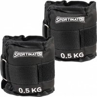 SPORTINATOR Arm- & Bein-Gewichtsmanschetten 0,5 kg 2 Stück von SPORTINATOR