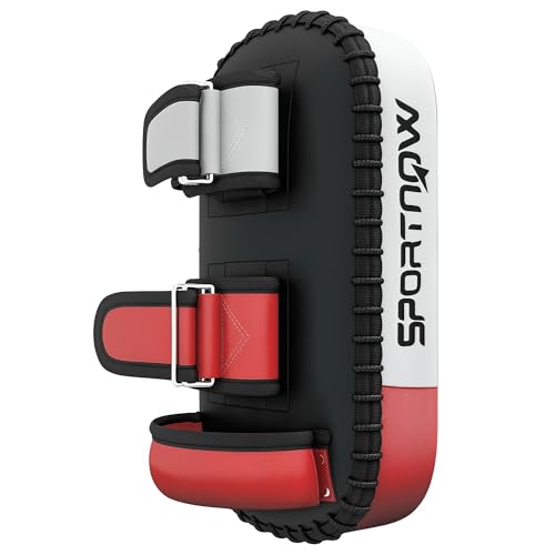 SPORTNOW Pratzen Kickboxen Kickpolster für Muay Thai Boxpratzen Trainerpratzen Schlagpolster für Coaching, Training, Kunstlederbezug SPORTNOW Pratzen Kickboxen Kickpolster für Muay Thai Boxpratzen Trainerpratzen Schlagpolster für Coaching, Training, Kunstlederbezug von SPORTNOW