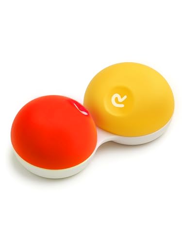 SPORTS WORLD VISION Kontaktlinsen Transportbehälter Flache Behälter Weich Mengenkauf Box Schraubverschluss R und L Gekennzeichnet | 1 Pack pro Bestellung SPORTS WORLD VISION Kontaktlinsen Transportbehälter Flache Behälter Weich Mengenkauf Box Schraubverschluss R und L Gekennzeichnet | 1 Pack pro Bestellung von SPORTS WORLD VISION