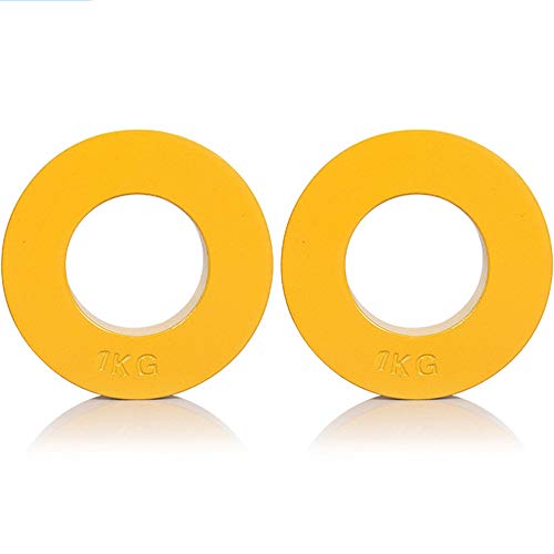 2PCS Fractional Micro Weight Plates für Olympische Langhanteln für Krafttraining und Muskelaufbau,0.75kg von SPORTT