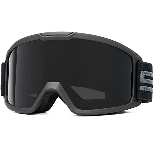 SPOSUNE Ski/Motorrad ATV Brille mit Anti-Beschlag-Doppelscheibe - Off Road Racing Dirt Bike Goggles, Schneebrille Männer Frauen von SPOSUNE