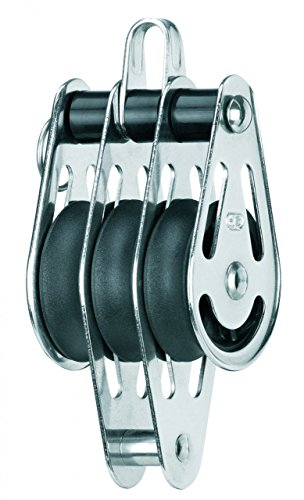 Gleitlager-Block 10 mm - 3 Rollen, Bügel, Hundsfott Gleitlager-Block 10 mm - 3 Rollen, Bügel, Hundsfott von Herm Sprenger