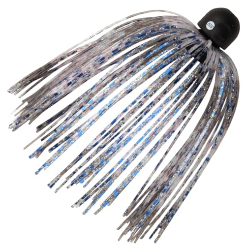 SPRO Freestyle Skirted Bullets – innovatives Angelgewicht mit Fransen, Bullet Sinker, bleifrei, Texas- und Carolina-Rig; Gewicht/Farbe:14g / Blue Disco SPRO Freestyle Skirted Bullets – innovatives Angelgewicht mit Fransen, Bullet Sinker, bleifrei, Texas- und Carolina-Rig; Gewicht/Farbe:14g / Blue Disco von SPRO