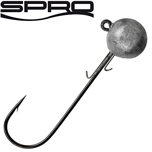 Spro Jighead HD - Meereshaken Jigköpfe für Gummifische, Jighaken für Gummiköder, Bleikopf zum Meeresangeln, Bleiköpfe für Jigs, Größe/Gewicht/Packungsinhalt:Gr. 12/0 / 50g / 2 Stück Spro Jighead HD - Meereshaken Jigköpfe für Gummifische, Jighaken für Gummiköder, Bleikopf zum Meeresangeln, Bleiköpfe für Jigs, Größe/Gewicht/Packungsinhalt:Gr. 12/0 / 50g / 2 Stück von Spro