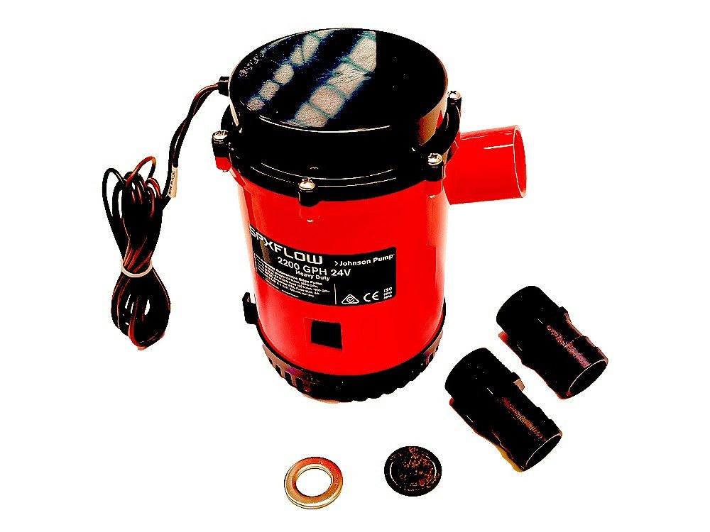 SPX FLOW Wasserpumpe Heavy Duty Bilge-Pumpe Marine L2200 GPH 24V Lenzpumpe 130 l/min SPX FLOW Wasserpumpe Heavy Duty Bilge-Pumpe Marine L2200 GPH 24V Lenzpumpe 130 l/min von SPX FLOW