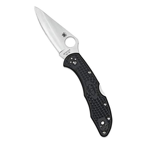 Spyderco Delica 4 Spyder Kantenfaltmesser, Schwarz Spyderco Delica 4 Spyder Kantenfaltmesser, Schwarz von SPYDERCO