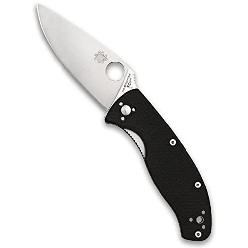 Spyderco Unisex-Erwachsene Einhandmesser Tenacious G-10, Schwarz, One Size Spyderco Unisex-Erwachsene Einhandmesser Tenacious G-10, Schwarz, One Size von SPYDERCO