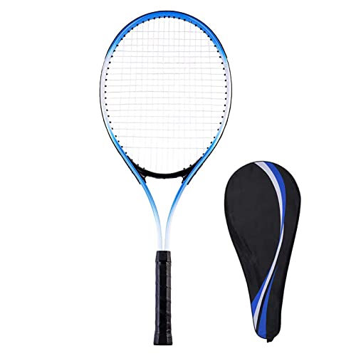 Einzelner Tennisschläger 27 Zoll TennisschlägerTennisschläger, Tennisschläger für Schlägerhüllen (Blue) von SPYMINNPOO