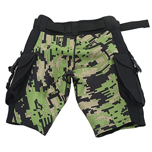 SPYMINNPOO 2,5 Mm Herren-Neoprenanzug-Shorts, Sonnenschutz, Schnell Trocknende, Enge Herren-Badehose, Schnorcheln, Surfen, Tauchen (M) von SPYMINNPOO