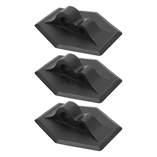 SPYMINNPOO 3Pcs Boot Seilschnalle Halter 2 Löcher Hex Boot Seilschnalle Halter Halterung für Schlauchboot Kajak Kanu Zubehör Schwarz SPYMINNPOO 3Pcs Boot Seilschnalle Halter 2 Löcher Hex Boot Seilschnalle Halter Halterung für Schlauchboot Kajak Kanu Zubehör Schwarz von SPYMINNPOO