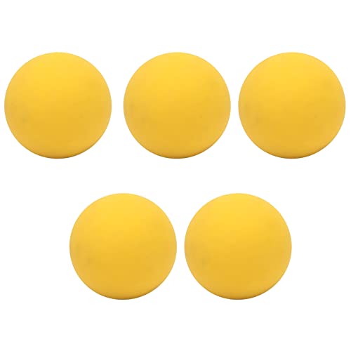 SPYMINNPOO 6 cm Wandball Handübungsbälle6 cm Wandball, Gummi 6 cm Hüpfball Elastischer Tragbarer Gummiball für Strände für KinderReaktionsbälle (Yellow) von SPYMINNPOO