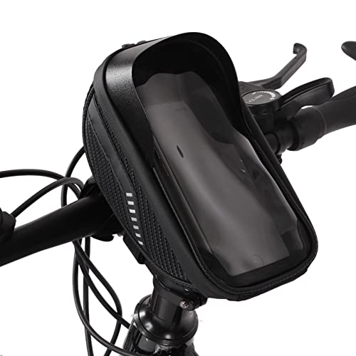 SPYMINNPOO Fahrrad-Handytasche, Wasserdichter Fahrrad-Handyhalter Fahrrad-Frontrahmen-Taschenunterstützung mit Touchscreen-Fahrradzubehör für Mountain Road Bike Radfahren Andere Reiten SPYMINNPOO Fahrrad-Handytasche, Wasserdichter Fahrrad-Handyhalter Fahrrad-Frontrahmen-Taschenunterstützung mit Touchscreen-Fahrradzubehör für Mountain Road Bike Radfahren Andere Reiten von SPYMINNPOO