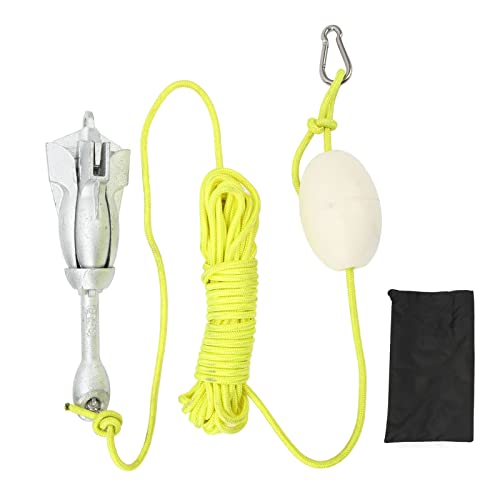 SPYMINNPOO Faltbares Ankerset, Kajakanker, Tragbares Faltbares Bootsankerset, Zubehör für Kleine Boote, Kajaks, Kanus, Gummiboote, Paddleboards SPYMINNPOO Faltbares Ankerset, Kajakanker, Tragbares Faltbares Bootsankerset, Zubehör für Kleine Boote, Kajaks, Kanus, Gummiboote, Paddleboards von SPYMINNPOO