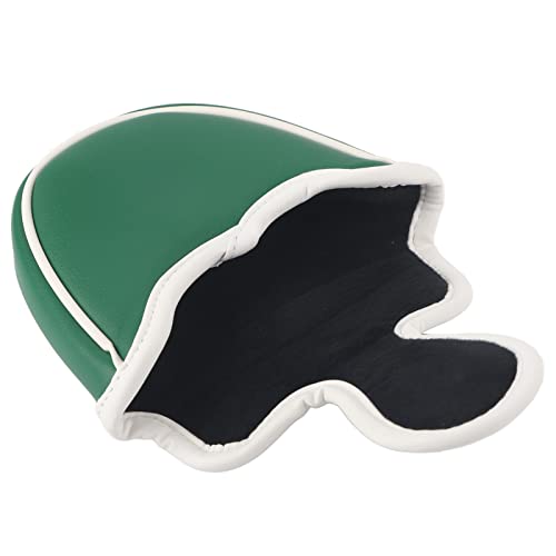 SPYMINNPOO Golf Putter Mallet Cover, Golfball Putter Schlägerkopfhüllen Headcover Grün Bestickte Schutzhülle Halbkreis Golf Club Cover SPYMINNPOO Golf Putter Mallet Cover, Golfball Putter Schlägerkopfhüllen Headcover Grün Bestickte Schutzhülle Halbkreis Golf Club Cover von FOXCUP