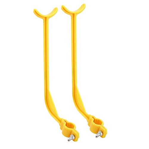 SPYMINNPOO Golfschwungtrainer, 2 Stück/Set mit Handgelenksteuerung, Korrigierende Haltungshilfe, Einfache Installation für Effektive Schläge (Yellow) von SPYMINNPOO