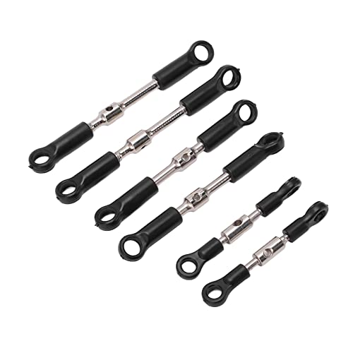 SPYMINNPOO RC Spurstange, Metall RC Auto Lenkstange Set für WLtoys 144001 144002 124018 124019 124017 124016 Ferngesteuertes Auto Upgrade Ersatzteile SPYMINNPOO RC Spurstange, Metall RC Auto Lenkstange Set für WLtoys 144001 144002 124018 124019 124017 124016 Ferngesteuertes Auto Upgrade Ersatzteile von SPYMINNPOO