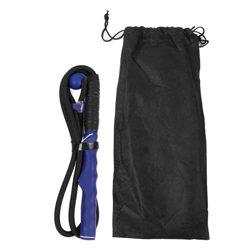 SPYMINNPOO Schwungtrainer, Einstellbare Schwunggeschwindigkeits-Trainingshilfe, Armkraftübung mit Rutschfestem Griff Zum Aufwärmen, Nylon-Gummi-Material (Blue) von SPYMINNPOO