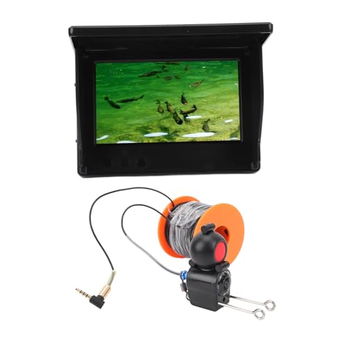 SPYMINNPOO Ultra-HD-Sensor-Fischfinder-Kamera-Set, Dual-Display, Lange Akkulaufzeit, Wasserdicht, Ideal für Unterwasser von SPYMINNPOO