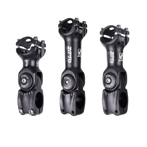 SQIANKUN MTB Vorbau 1 Pcs Fahrrad Teile MTB Road City-Bike Fahrrad Verstellbaren Vorbau 31,8mm 25,4mm 60 Riser 90 110 130mm Vorbau Fahrrad(31.8X 90mm) von SQIANKUN