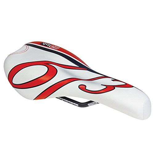 SQlab 613 Tri White, 12 cm, Triathlon Fahrradsattel von SQlab