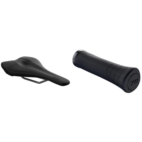 SQlab Unisex – Erwachsene 611 Ergowave Active 2.1 MTB Tech & Trail Fahrradsattel, Schwarz, 13 cm & Unisex – Erwachsene 711 2.0 Fahrrad Griffe, Schwarz, L SQlab Unisex – Erwachsene 611 Ergowave Active 2.1 MTB Tech & Trail Fahrradsattel, Schwarz, 13 cm & Unisex – Erwachsene 711 2.0 Fahrrad Griffe, Schwarz, L von SQlab