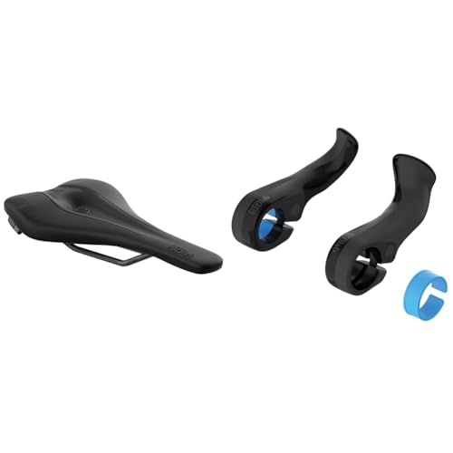 SQlab Unisex – Erwachsene 612 Ergowave Active 2.1 Road & MTB Race Fahrradsattel, Schwarz, 15 cm & Unisex – Erwachsene 411 Innerbarends 2.0 Fahrrad Bar Ends für innen, Schwarz, Einheitsgröße SQlab Unisex – Erwachsene 612 Ergowave Active 2.1 Road & MTB Race Fahrradsattel, Schwarz, 15 cm & Unisex – Erwachsene 411 Innerbarends 2.0 Fahrrad Bar Ends für innen, Schwarz, Einheitsgröße von SQlab