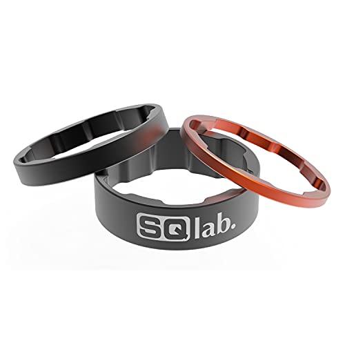 SQlab Unisex Sæt 1 1/8 tomme Spacer Set, Schwarz, 1/8" EU SQlab Unisex Sæt 1 1/8 tomme Spacer Set, Schwarz, 1/8" EU von SQlab