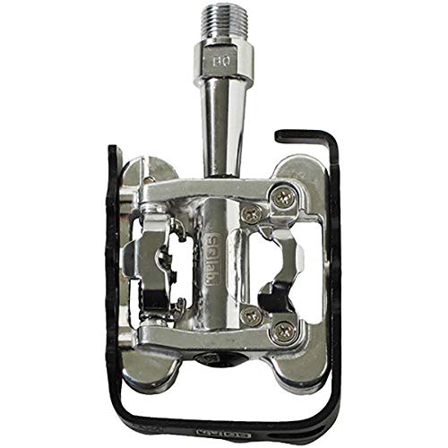 SQlab Unisex Sqlab 502 Fahrrad Pedale, Silber-Schwarz, L 8 mm EU SQlab Unisex Sqlab 502 Fahrrad Pedale, Silber-Schwarz, L 8 mm EU von SQlab
