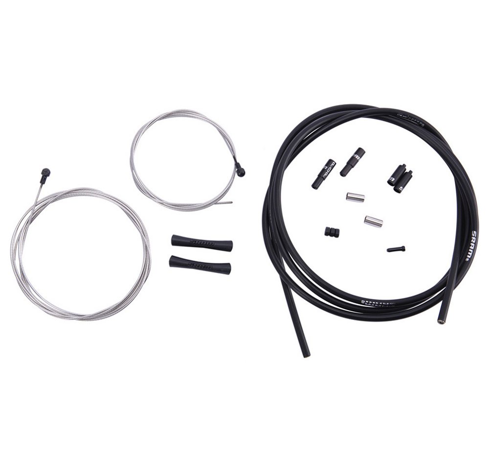 SRAM Bremsleitung SRAM MTB-Bremszugkit 850mm/1750mm lang schwarz SRAM Bremsleitung SRAM MTB-Bremszugkit 850mm/1750mm lang schwarz von SRAM