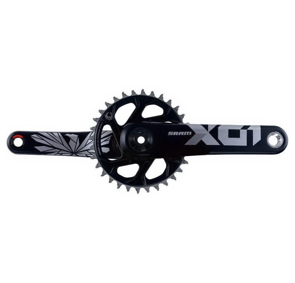 SRAM Fahrradkurbel SRAM Kettenradgarnitur X01 Eagle" 32Z. Boost 165mm Kurbellänge Kettenl von SRAM