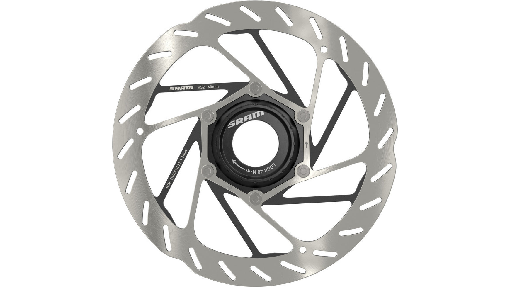 SRAM HS2 Bremsscheibe Centerlock SRAM HS2 Bremsscheibe Centerlock von SRAM