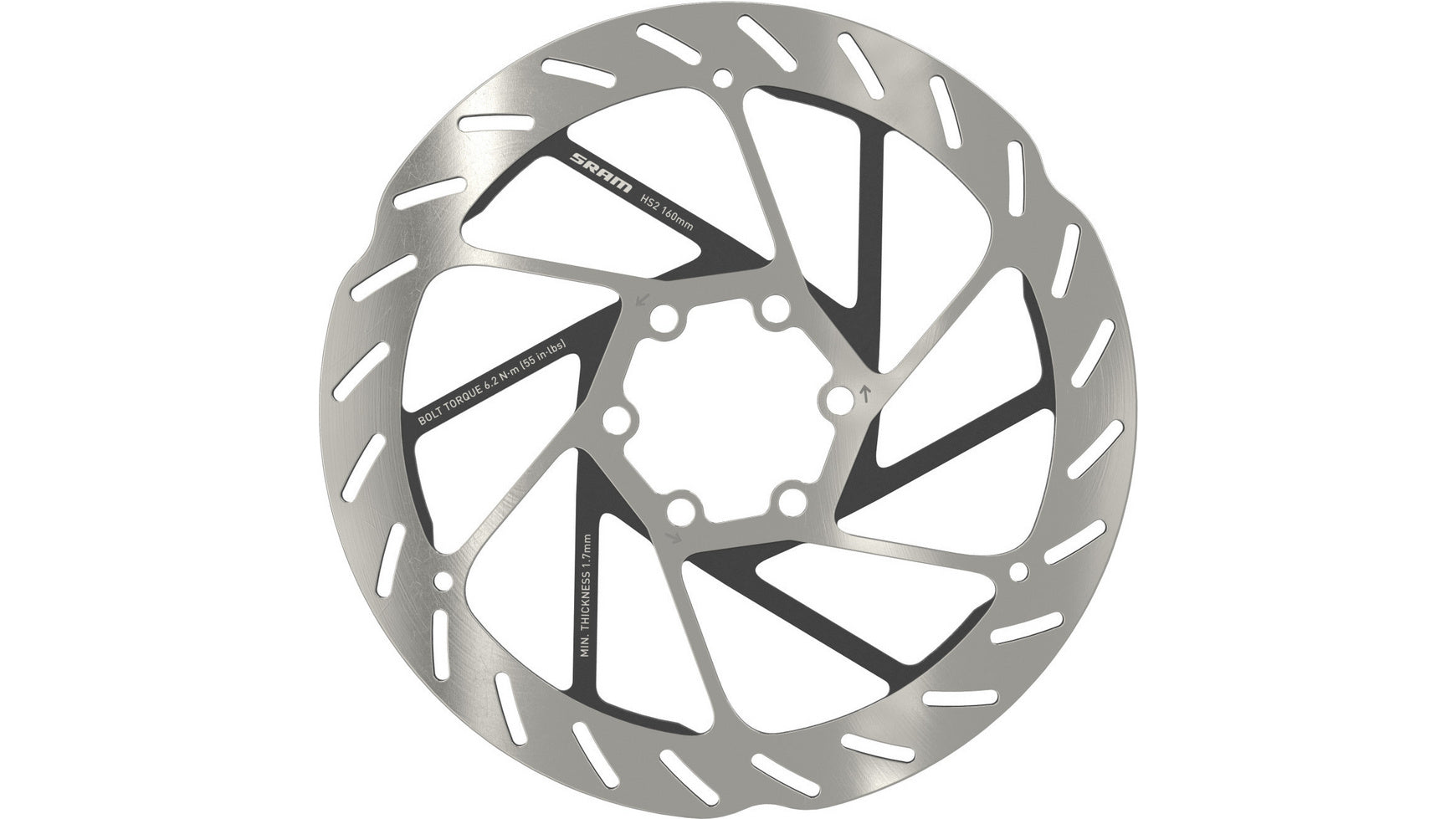 Sram HS2 Bremsscheibe 6-Loch Sram HS2 Bremsscheibe 6-Loch von SRAM