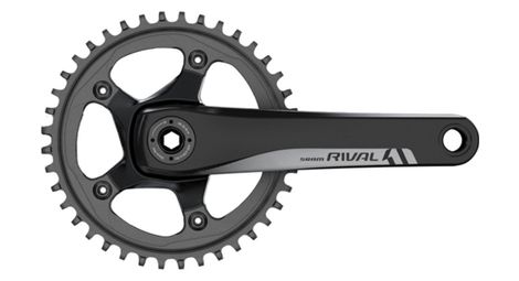 sram kurbel rival1 gpx  innenlager nicht enthalten  42 zahne schwarz von SRAM