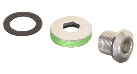 sram kurbelarmschraube m15 m26 selbstextrahierendes gxp silber sram kurbelarmschraube m15 m26 selbstextrahierendes gxp silber von SRAM